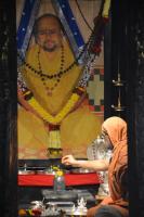 Jalabhishek at Parijnanashram Swamiji's Sannidhi